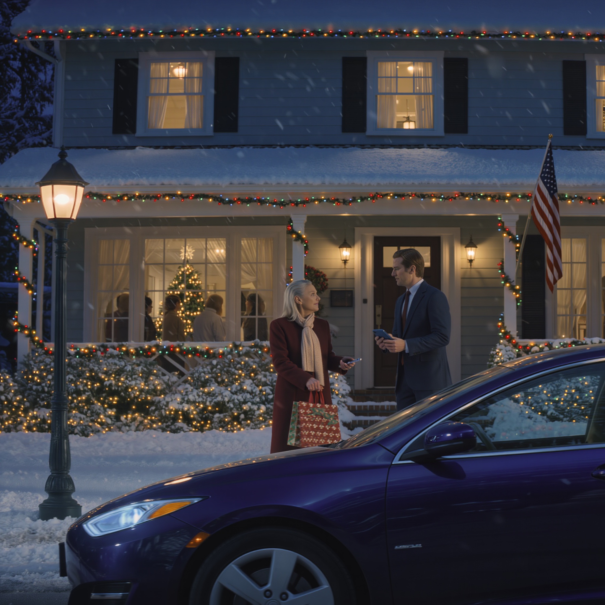 Amikor eljöttem a karácsonyi vacsorára a fiam házához, hidegen azt mondta: “Itt nincs helyed neked. Nem kéne itt lenned.” Mosolyogtam, és azt válaszoltam: “Rendben”, felálltam, és elmentem. Elővettem a telefonom, és hívtam valamit. Néhány órával később a telefon képernyője felvillant a fiam bocsánatkérésével, de minden már túl késő volt.