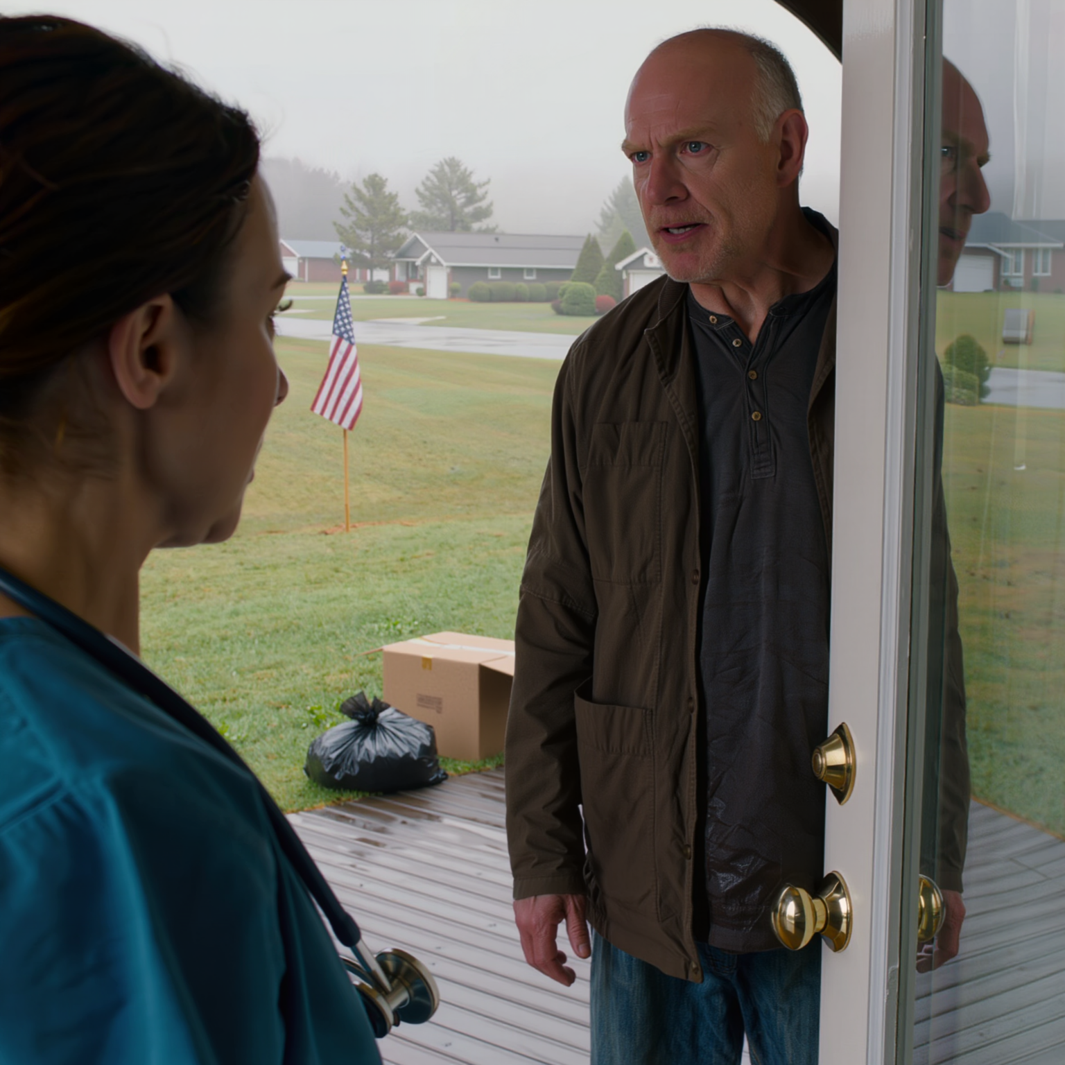 Éjszakai sürgősségi műszak után a holmijaimat a gyepre dobták, és a zárak kicserélődtek. Apám írt: “A szobád most már Megané. Gyere, vedd el a cuccaid.” 26 éves voltam, havi 1200 dollárt fizettem, de nem hívtam vagy könyörögtem. Egyenesen a bírósághoz hajtottam 36 áthelyezéssel, aminek “bérlet” felirata volt, és péntekre valaki kopogott az ajtaján, kezében olyan papírokkal, amiket az egész ház elcsendesedett.