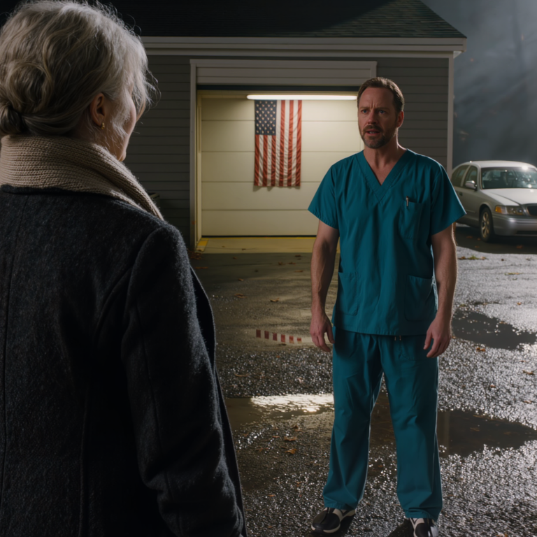 Az orvos fiam későn hívott, és azt mondta, találkozzak vele a kórház mögött. Amikor megérkeztem, nem engedett a közel az autóhoz. Csak annyit mondott: “Anya, mielőtt meglátnád, ki van bent, meg kell ígérned, hogy nem hívod a rendőrséget.” Amikor megláttam, ki van az autóban, rémülten remegtem…