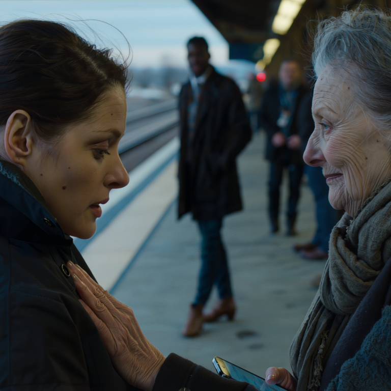 Sietve elkaptam a vonatot, véletlenül elejtettem a telefonomat az állomáson, egy idősebb nő átható szemekkel visszaadta nekem a telefont azzal a mondattal: “Ne szállj fel a vonatra, menj haza, és bújj el a szekrényben, ne kérdezd! Később mindent megértesz” – integettem neki, de nem szálltam fel a vonatra, otthon ültem a szekrényben. Azt hittem, őrültnek nézek ki, aztán hallottam… chien7 Avatar Közzétette:  chien7 –  21/02/2026