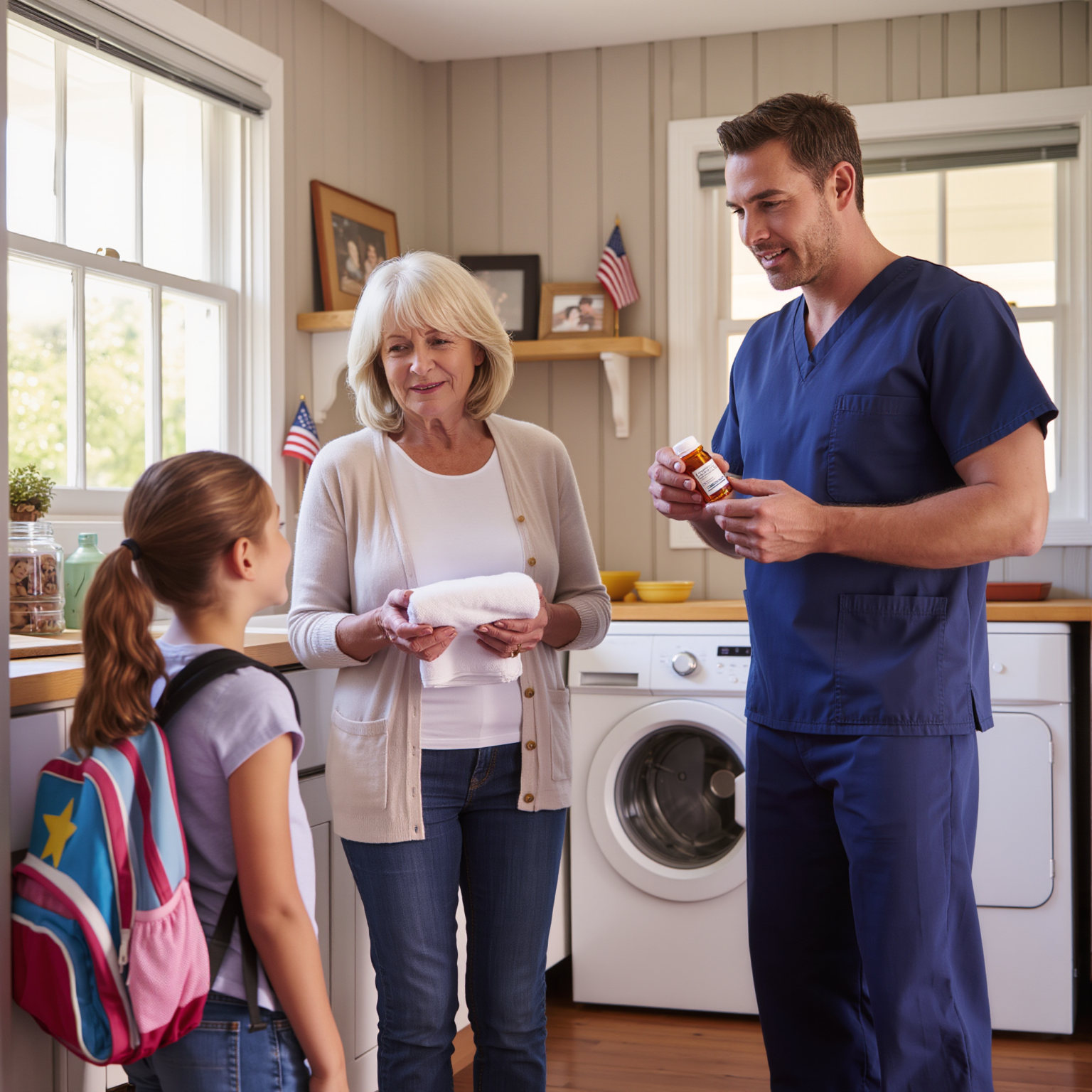 Nagymama, abbahagyhatom a vitaminok szedését, amit Caroline kisasszony ad? kérdezte Julia, miközben bejött az iskolából.