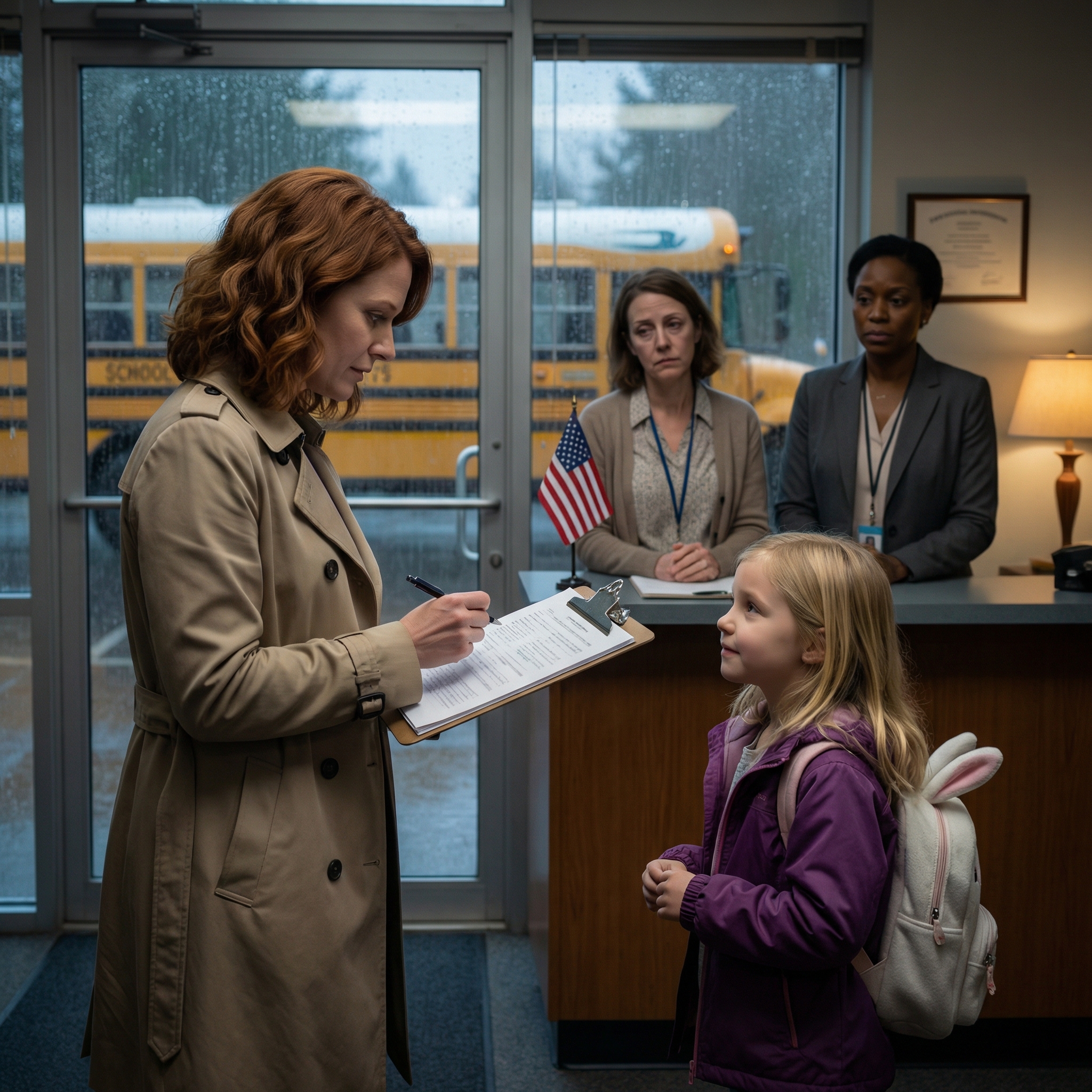 Az iskola azt mondta, hogy a lányom három óra után is vár – de én 28 éves vagyok, egyedülálló vagyok, és még sosem hallottam a nevét