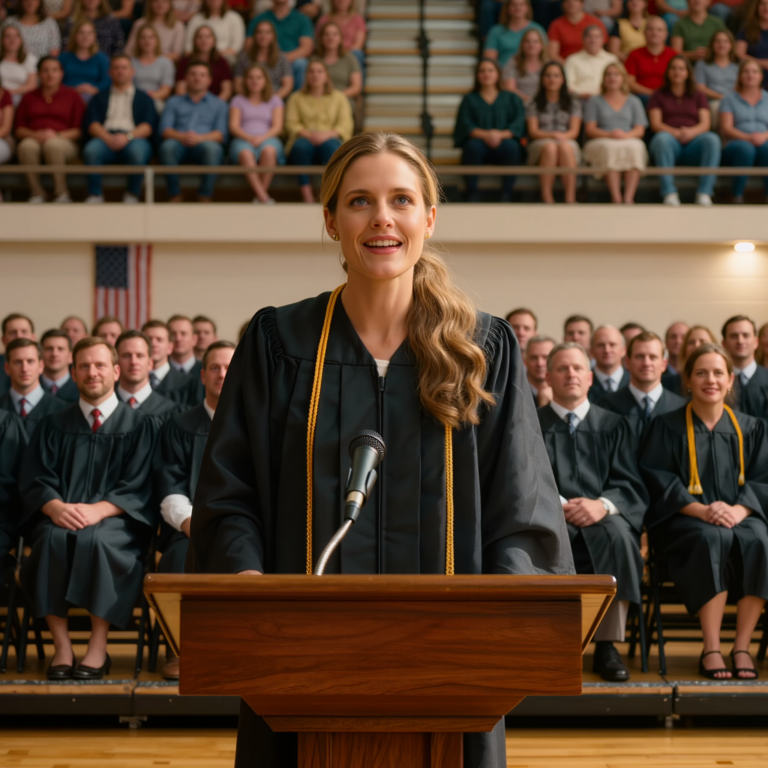 Amikor apám a diplomaosztómat győzelmi beszédté alakította 2000 ember előtt, fogalma sem volt, hogy a mikrofon lesz az egyetlen dolog, amit már nem tud irányítani