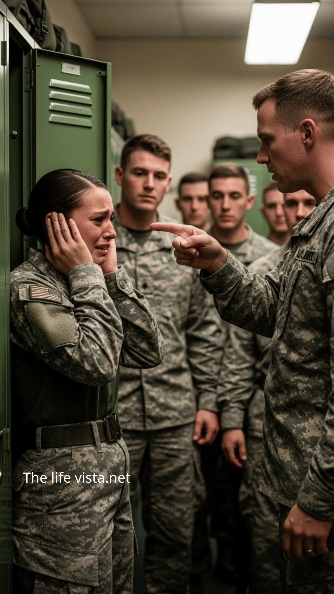 Megütötte, és nevetett, mintha semmit sem jelentene – egészen addig, amíg minden tengerészgyalogos a menzánban le nem tette a tálcáit, felállt, és rá szegezte a tekintetét…