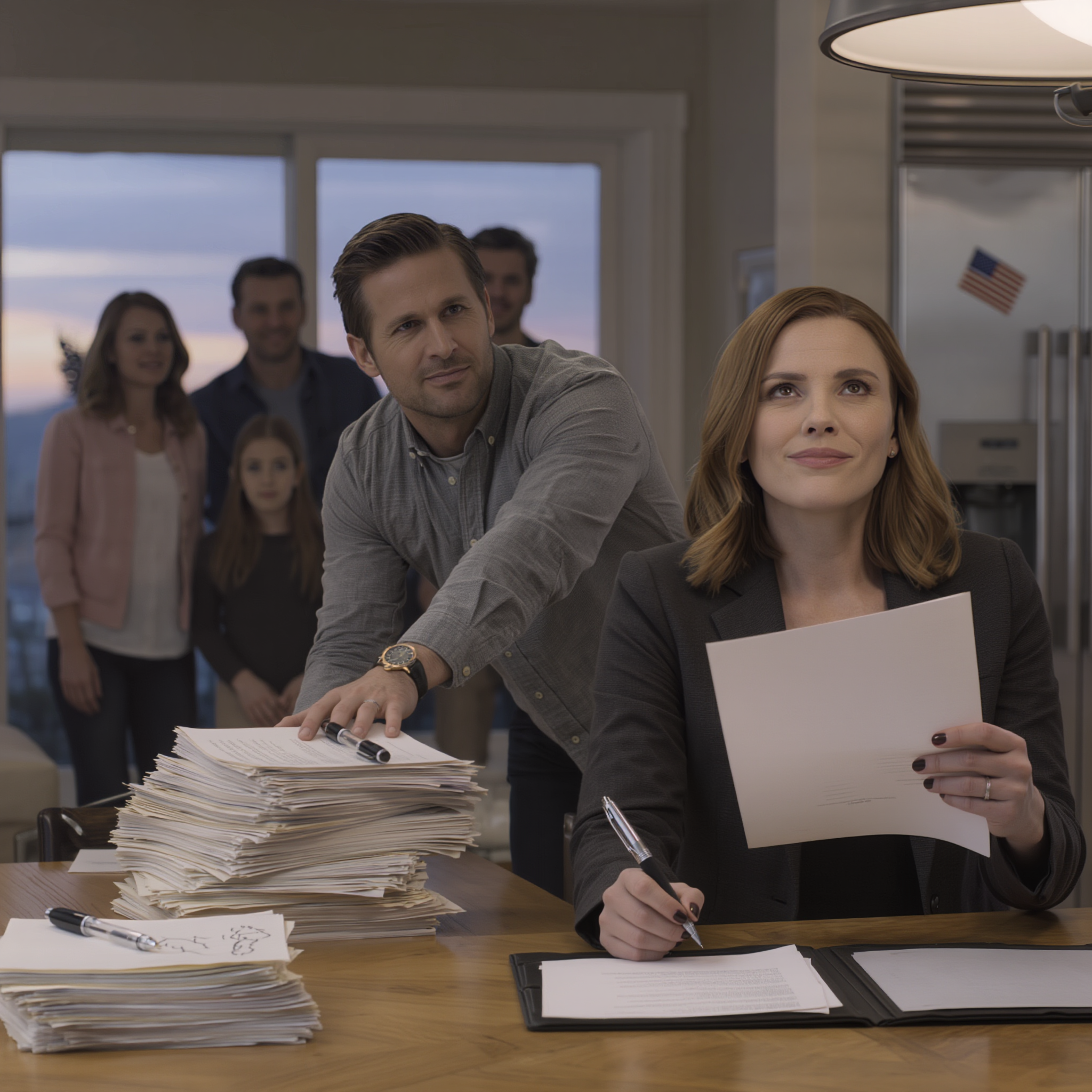 A férjem felhívott, miközben dolgoztam, és azt mondta: ‘Most örököltem több millió dollárt. Pakold össze a táskáidat. Azonnal menj ki a házamból!’ Amikor hazaértem, a válópapírok készen álltak. Minden oldalt elolvastam, remegés nélkül aláírtam, visszatettem a tollat az asztalra, és mosolyogtam: ‘Sok szerencsét… szükséged lesz rá.’