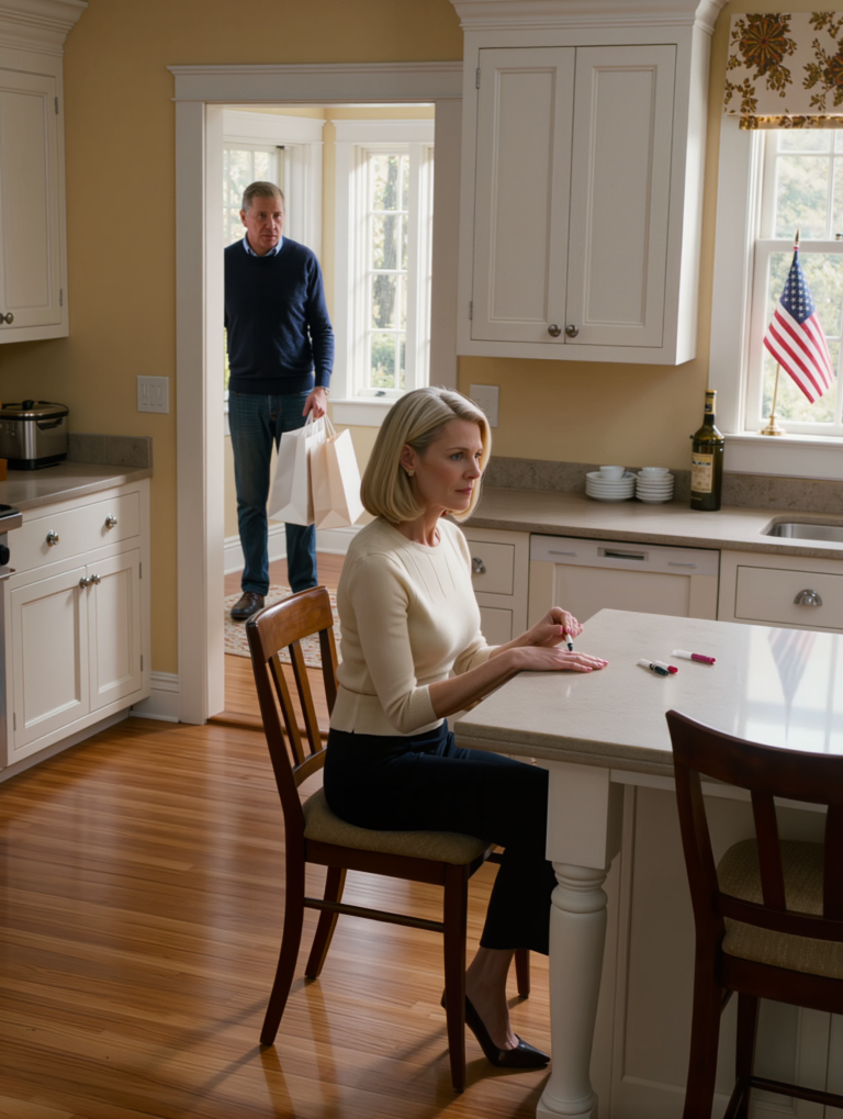 Három bevásárlótáskával jöttem haza, miközben a férjem a konyhaajtóban hajolt, és azt mondta: “Ma kezdve magad veszed meg az ételt.” Nem vitatkoztam, és nem emlékeztettem arra, mennyit cipeltem évek óta. Csak vártam a születésnapi vacsorájára, mert akkor mindenki másképp látta a házasságunkat.