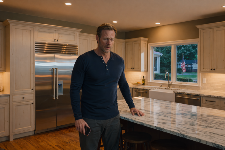 Három évvel azután, hogy a fiam szó nélkül eltűnt, megjelent a hatvanharmadik születésnapomon egy drága üveggel és egy cetlivel, amin ez állt: “Remélem, ez pótolja az elveszett időt” – de amikor elmondtam neki, hogy elajándékoztam, láttam, hogy a konyhájában áll, telefont a kezében, rájönve, hogy valami fontos dolog éppen eltűnt a kezéből.