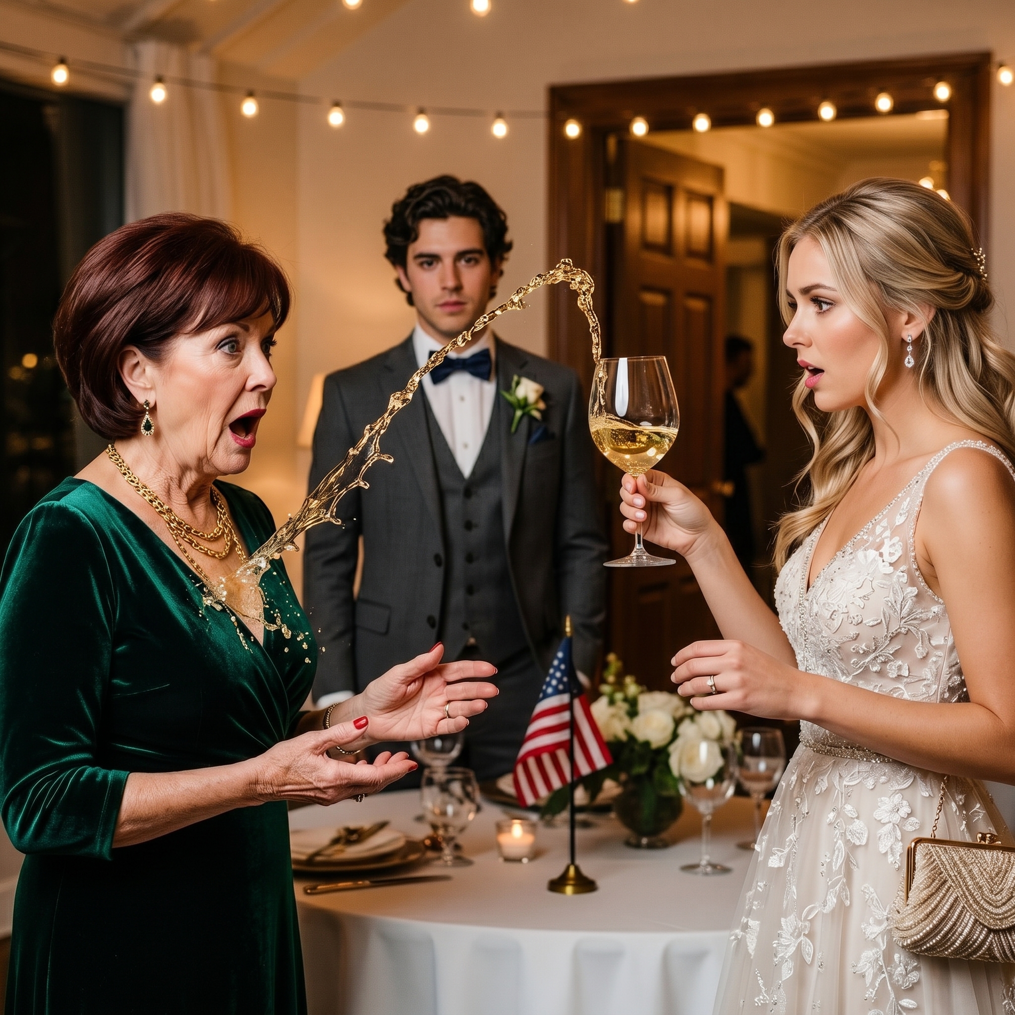 La sposa di mio figlio ha versato del vino rosso sul mio abito da 50.000 dollari, quindi ho fatto qualcosa che non si sarebbe mai aspettata, nemmeno nel suo peggior incubo.