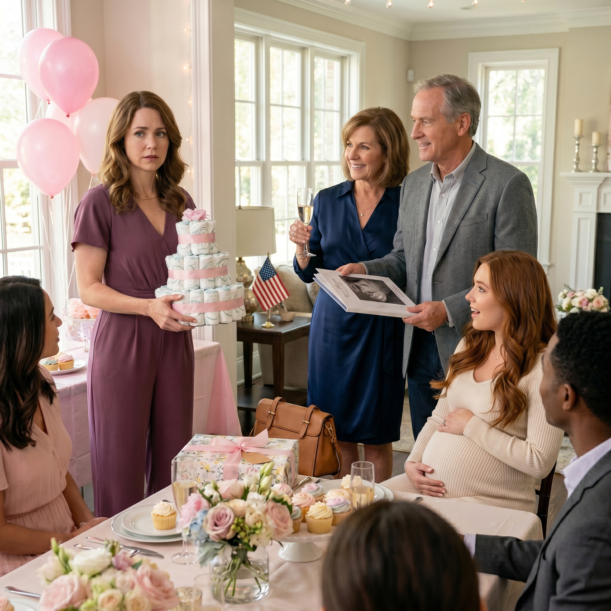 Al baby shower di mia sorella, mia madre ha alzato un calice di champagne e ha brindato alla “nostra principessa” e alla sua nuova casa. Poi mio padre ha tirato fuori l’atto di proprietà e io sono rimasta paralizzata: era per il mio appartamento. Hanno sorriso come se tutto fosse già stato deciso e si aspettavano che io me ne stessi seduta lì ad accettare. Non ho detto nulla. Me ne sono andata senza fare storie. Alle 6 del mattino, tutti gli elettrodomestici erano spariti, persino le placche degli interruttori. Mia sorella mi ha mandato un messaggio: “È uno scherzo?”. Ho risposto: “Non ancora. Aspetta fino a domani mattina”.